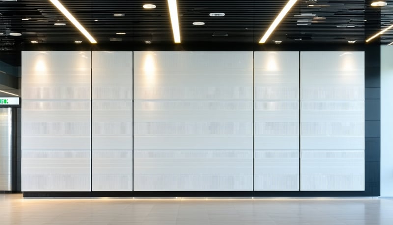 Paneles y soluciones de aislamiento acústico instalados en un espacio moderno en Panamá